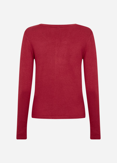 SC-DOLLIE 446 Cardigan Dunkelrot