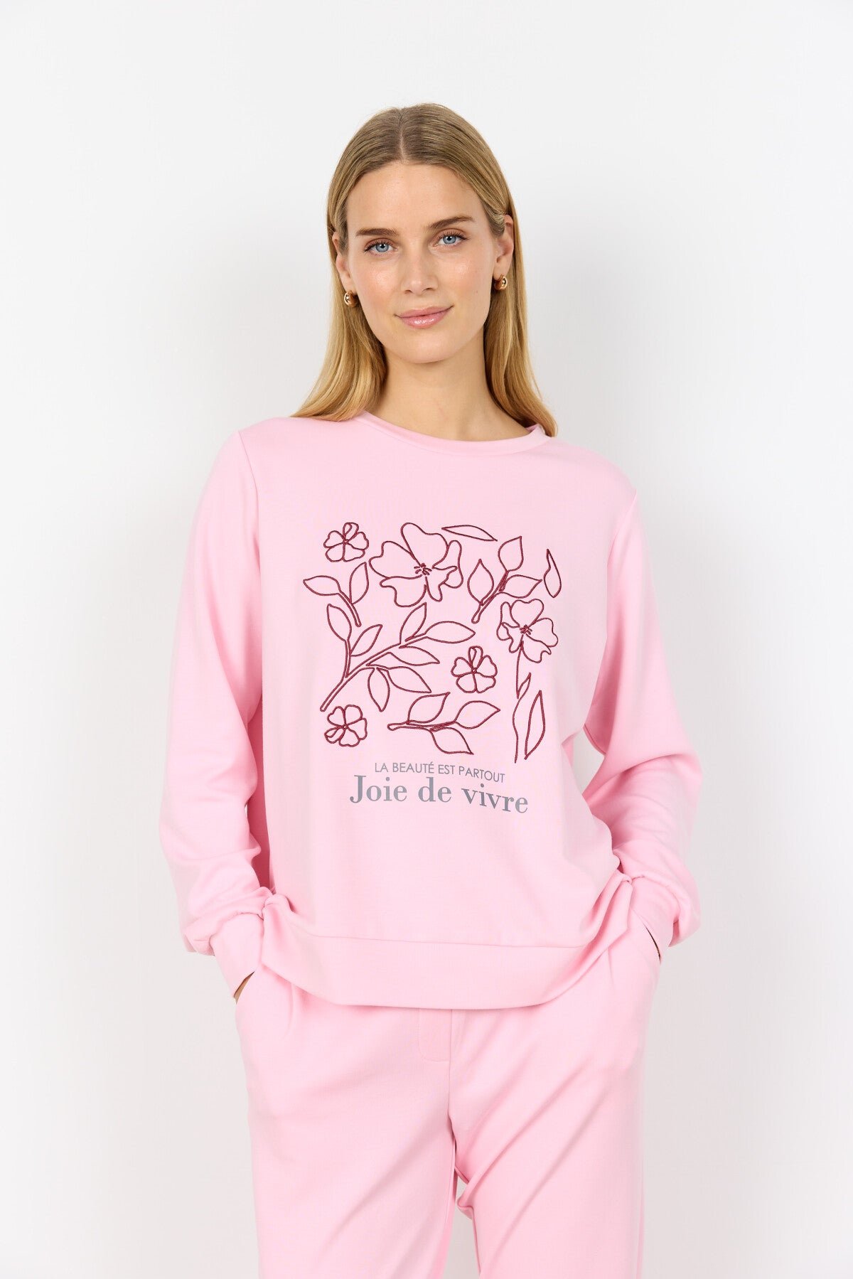 SC-BANU 287 Sweatshirt Hellrosa
