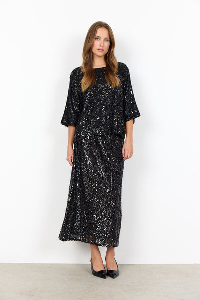 SC-ANGEL 1 Bluse Schwarz