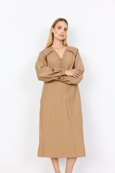 SC-NETTI 111 Kleid Dunkler Sand