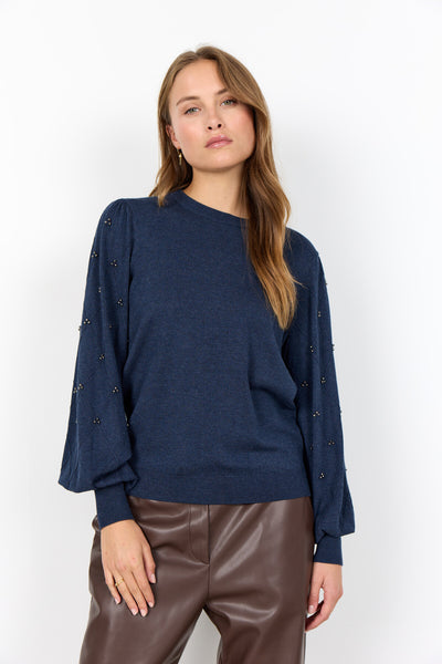 SC-DOLLIE 802 Pullover Dunkelblau