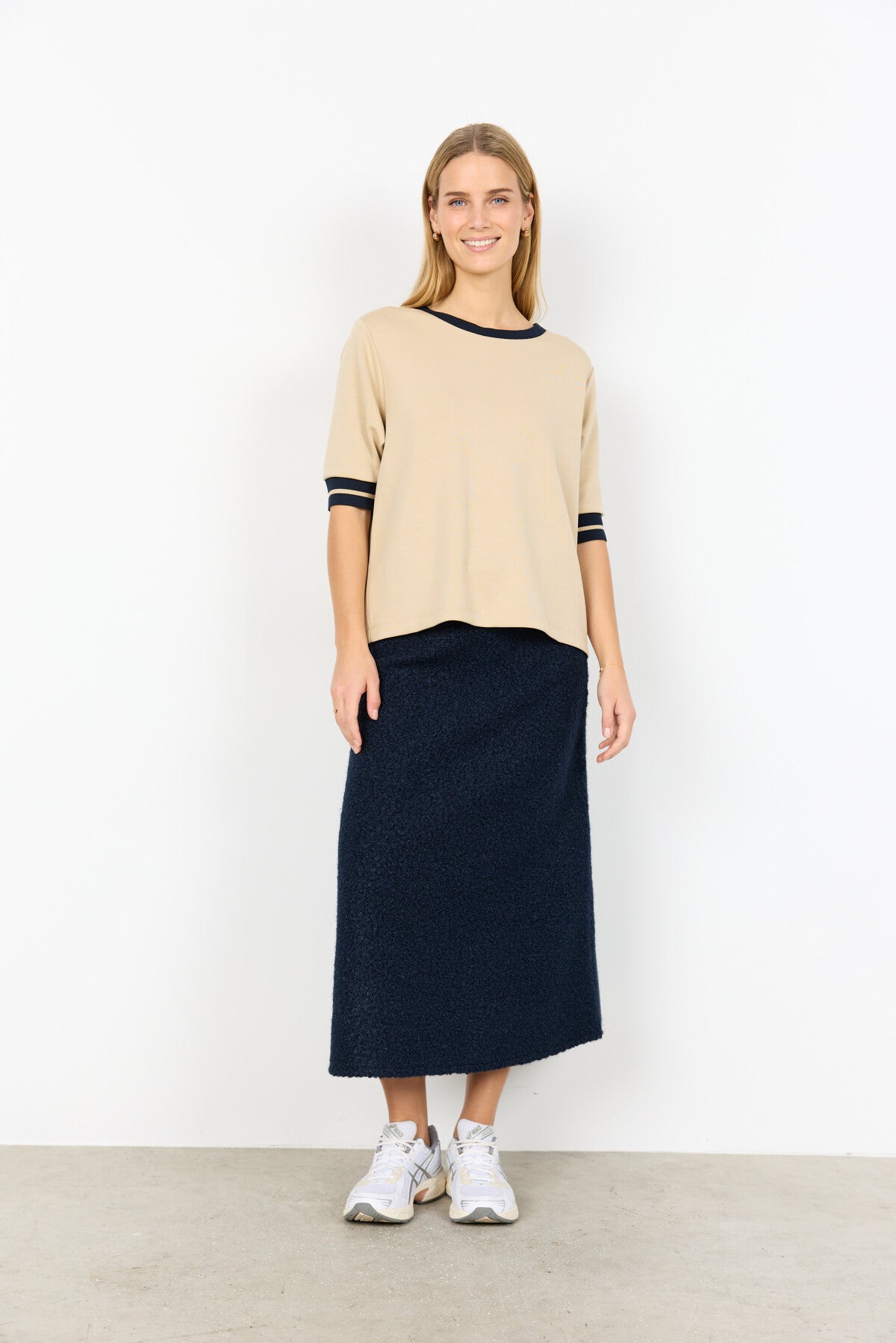 SC-BANU 286 Bluse Sand