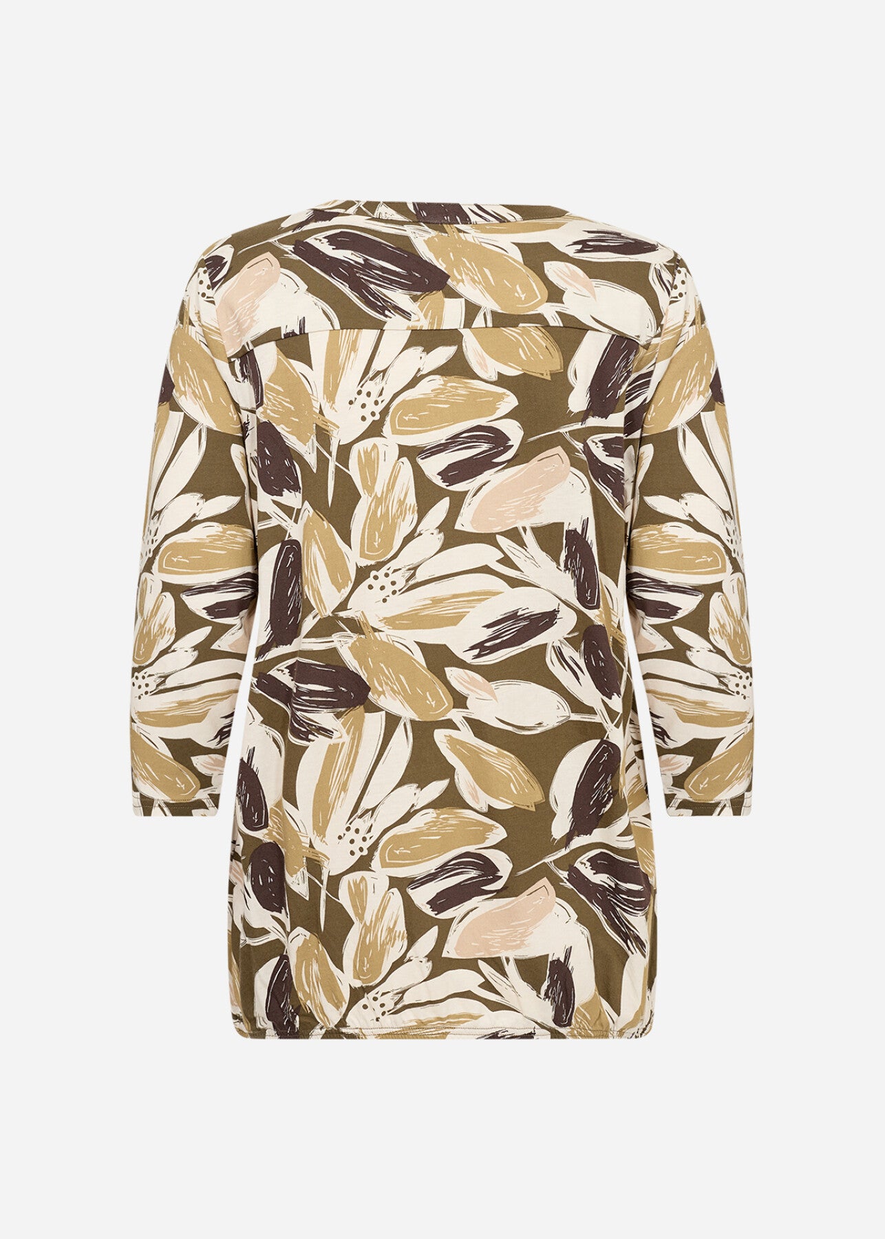 SC-FELICITY AOP 512 Bluse Oliv
