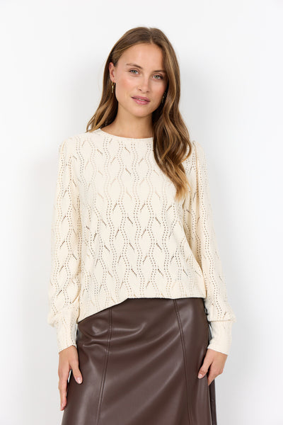 SC-ATHARI 1 Bluse Creme