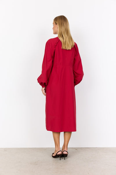 SC-NETTI 111 Kleid Dunkelrot
