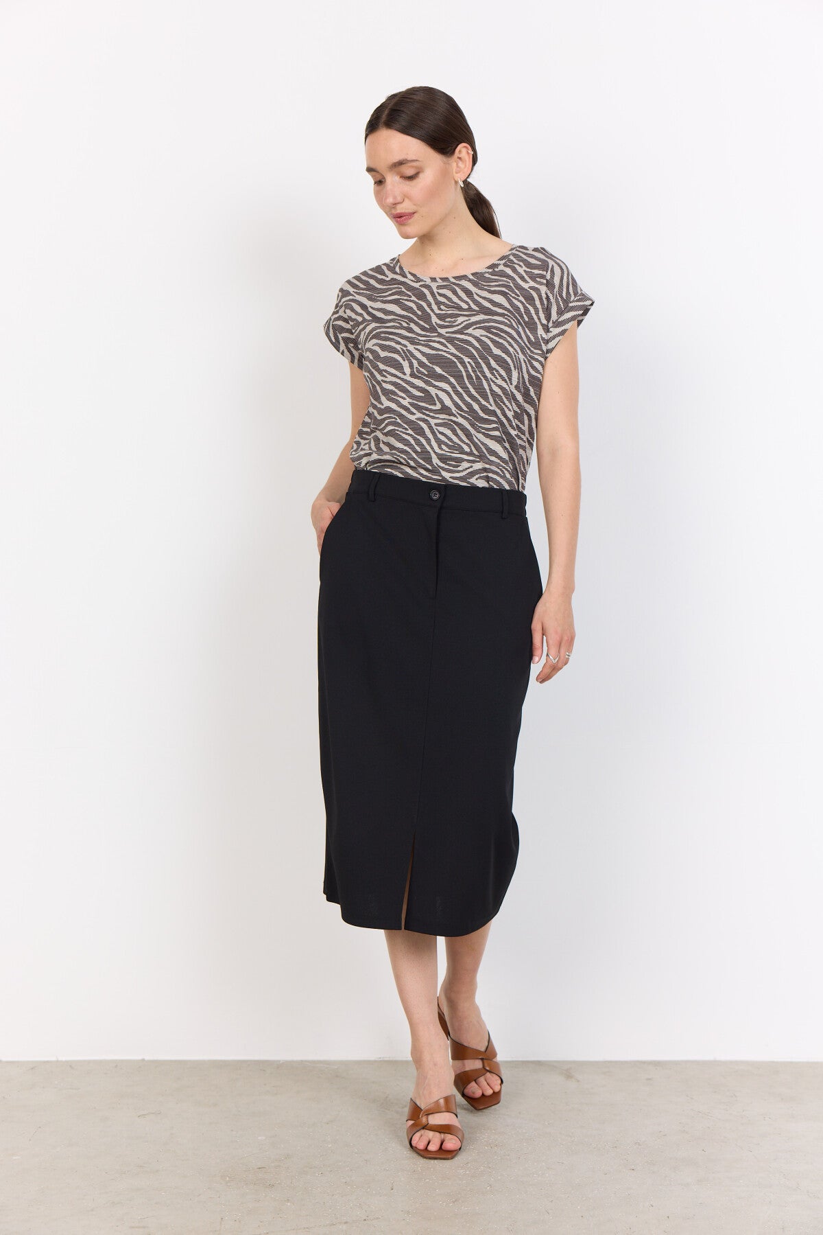 SC-GALINA 60 T-shirt Dunkelbraun