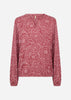 SC-MARICA AOP 347 Bluse Dunkelrot