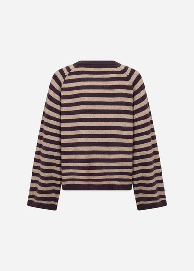 SC-ORLEAN STRIPE 14 Pullover Violett