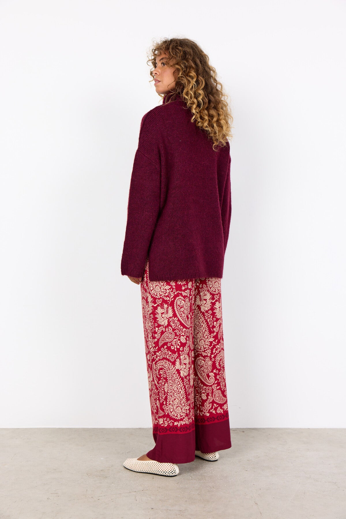 SC-GUNNA 6 Pullover Bordeaux