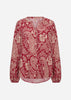 SC-VALGERDA 2 Bluse Dunkelrot
