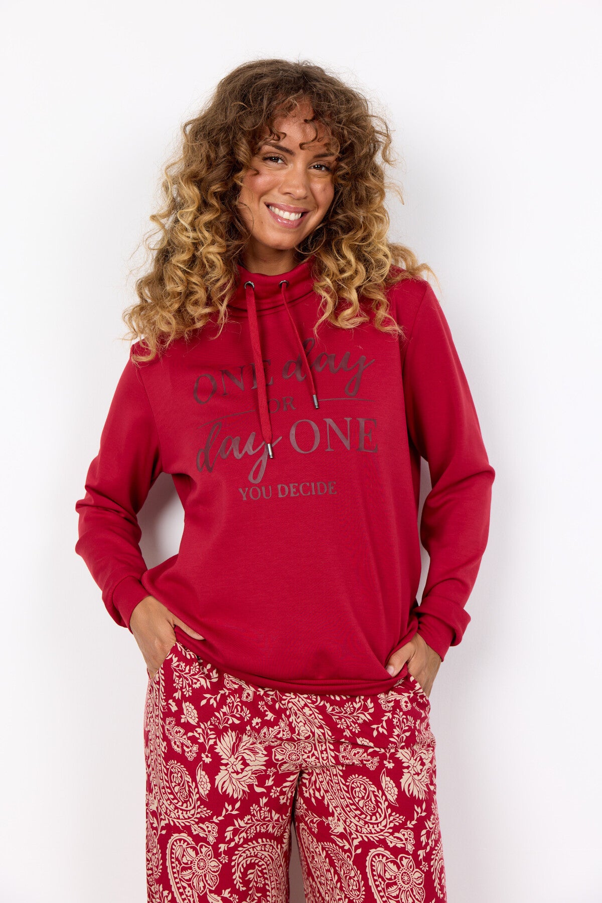 SC-BANU 256 Sweatshirt Dunkelrot