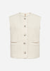 SC-SHAIMA 10 Weste Creme