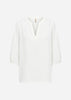 SC-CATH 10 Bluse Wollweiß