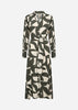 SC-HANNI AOP 3 Kleid Dunkelgrün