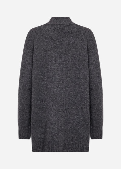 SC-GUNNA 13 Cardigan Dunkelgrau