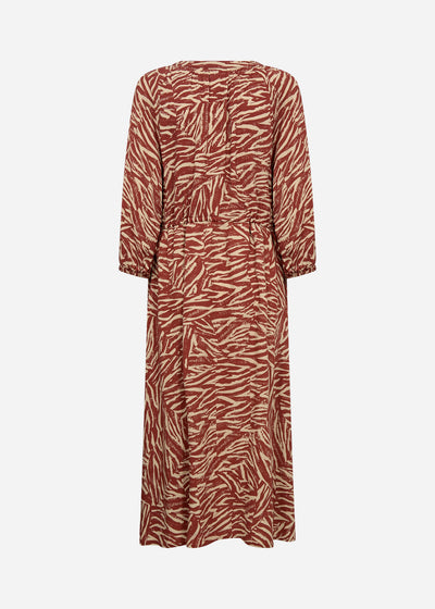 SC-SADE 3 Kleid Rostrote