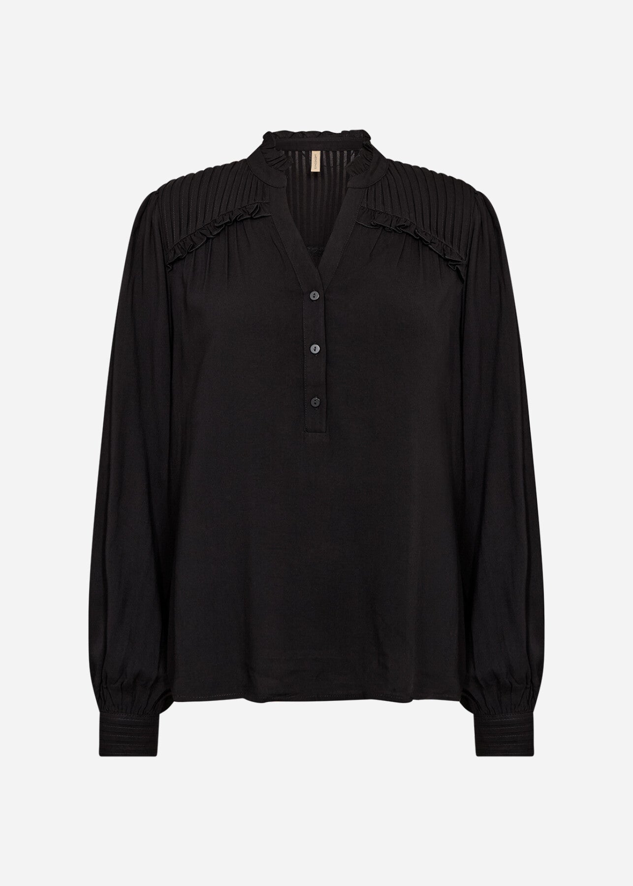 SC-RADIA 222 Bluse Schwarz