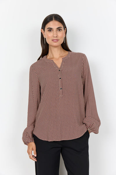 SC-ANITA 1 Bluse Rot