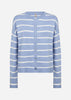 SC-DOLLIE STRIPE 795 Cardigan Hellblau