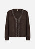 SC-ORLEAN 19 Cardigan Dunkle Pflaume