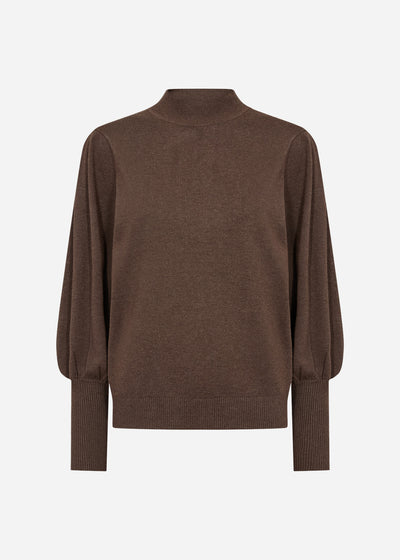 SC-DOLLIE 666 Pullover Dunkelbraun