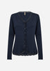 SC-CHANILLA 2 Cardigan Navy