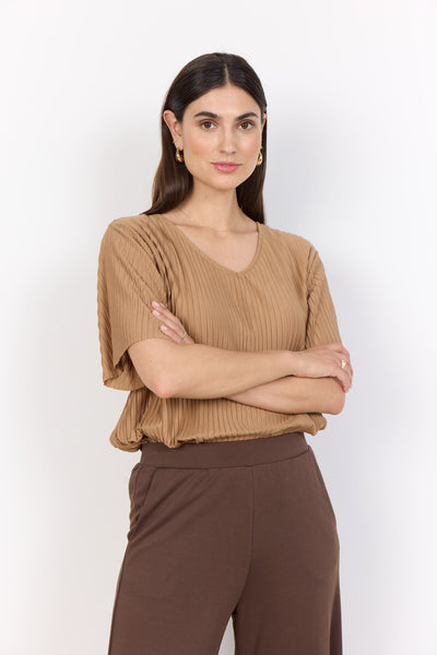 SC-KIRIT 19 Bluse Camel