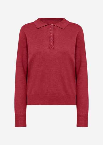 SC-DOLLIE 799 Pullover Dunkelrot