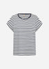 SC-RINA STRIPE 18 T-shirt Navy