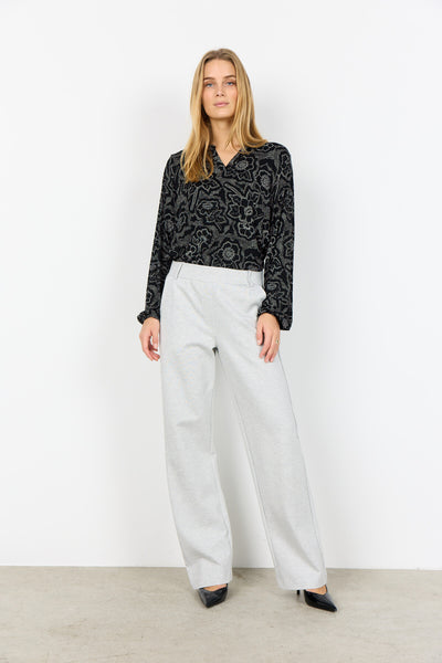 SC-MARICA AOP 347 Bluse Schwarz