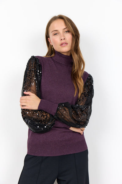 SC-DOLLIE 803 Pullover Violett