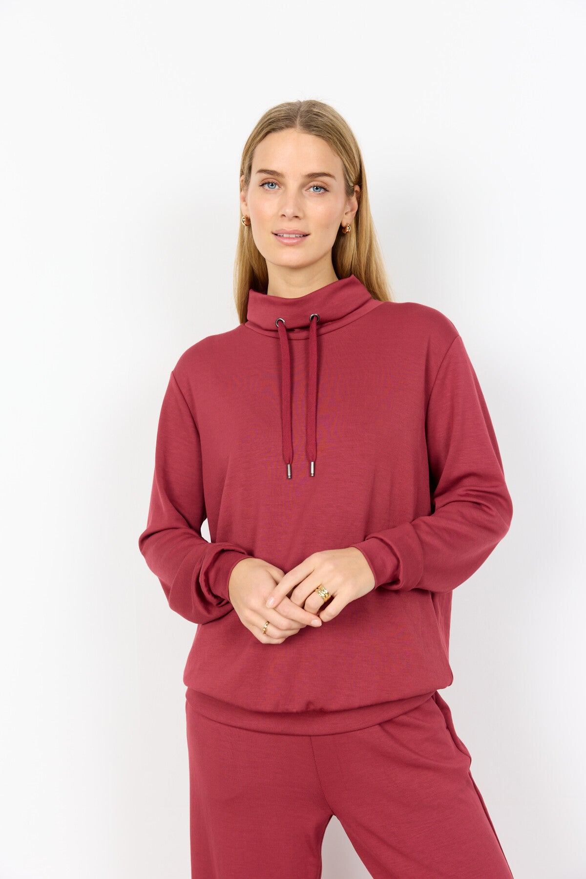 SC-BANU 125 Sweatshirt Rubinrot