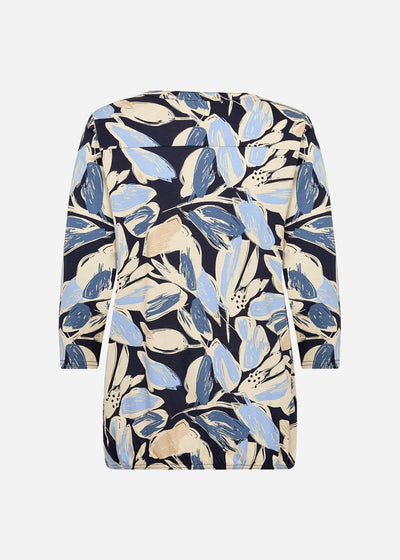 SC-FELICITY AOP 512 Bluse Hellblau