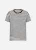 SC-RINA STRIPE 22 T-shirt Schwarz