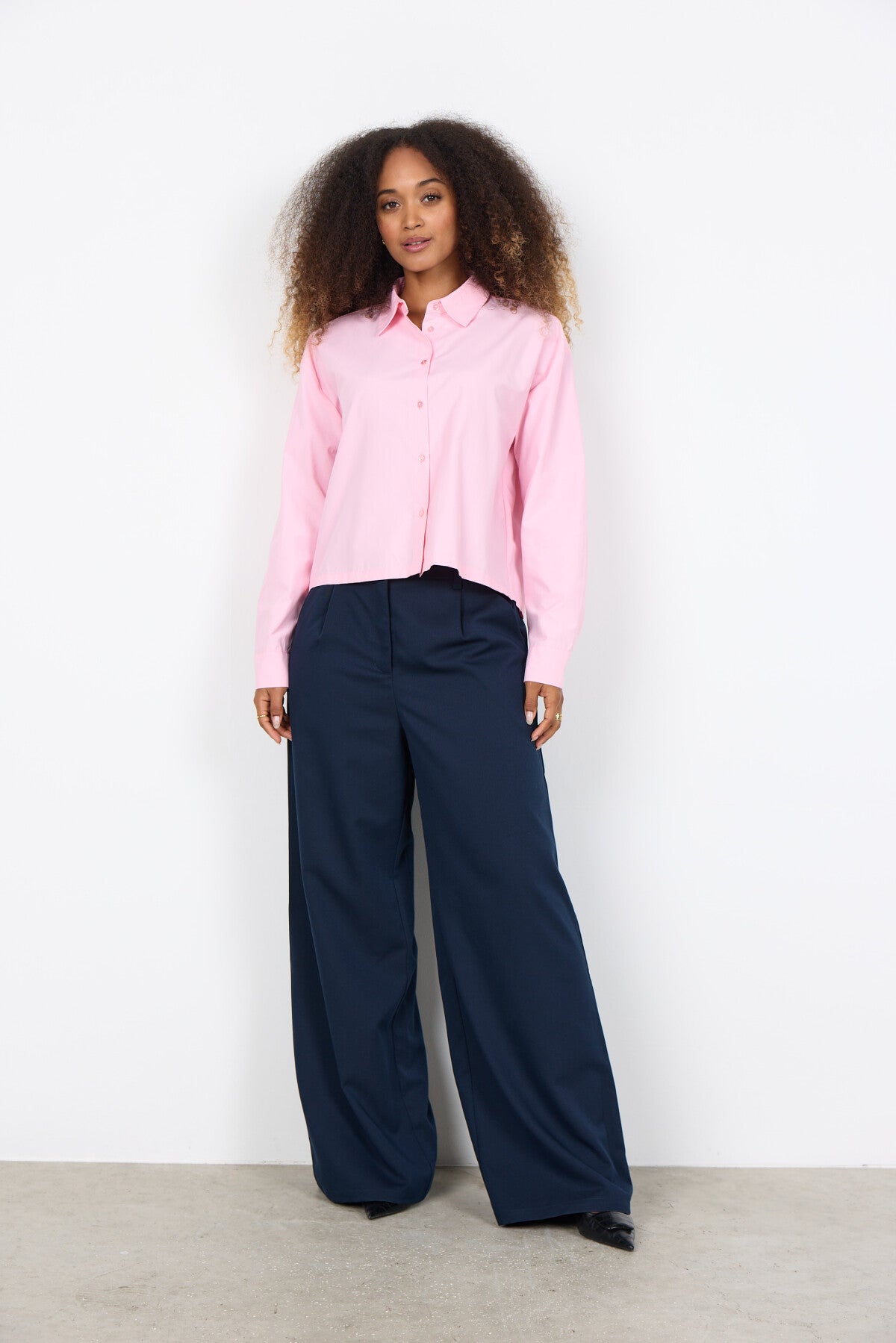 SC-NETTI 115 Hemd Hellrosa