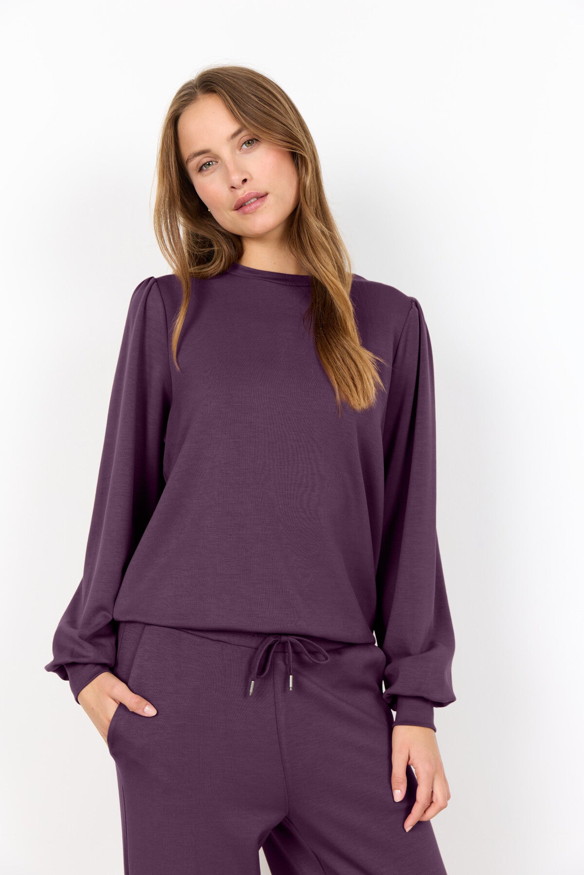 SC-BANU 120 Bluse Violett