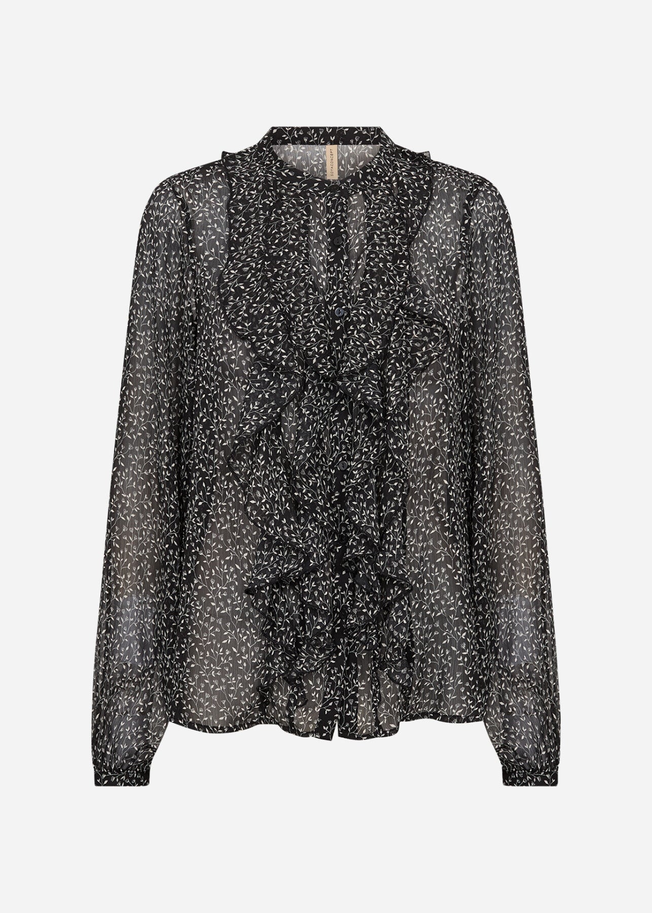 SC-BEBBIE 1 Hemd Schwarz