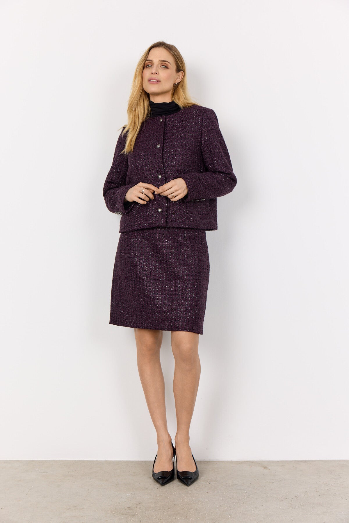 SC-ANNEKEN 1 Jacke Violett