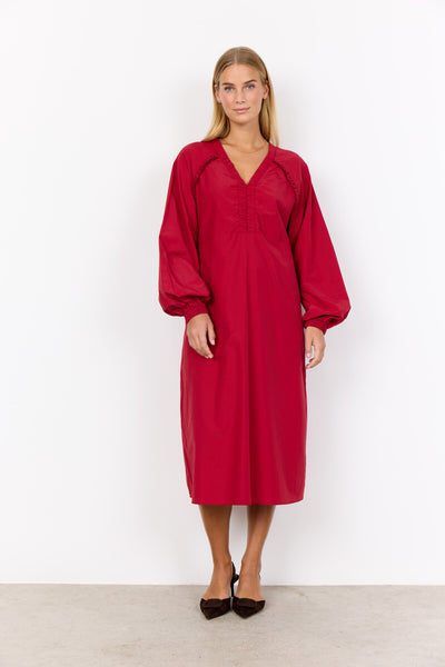 SC-NETTI 111 Kleid Dunkelrot