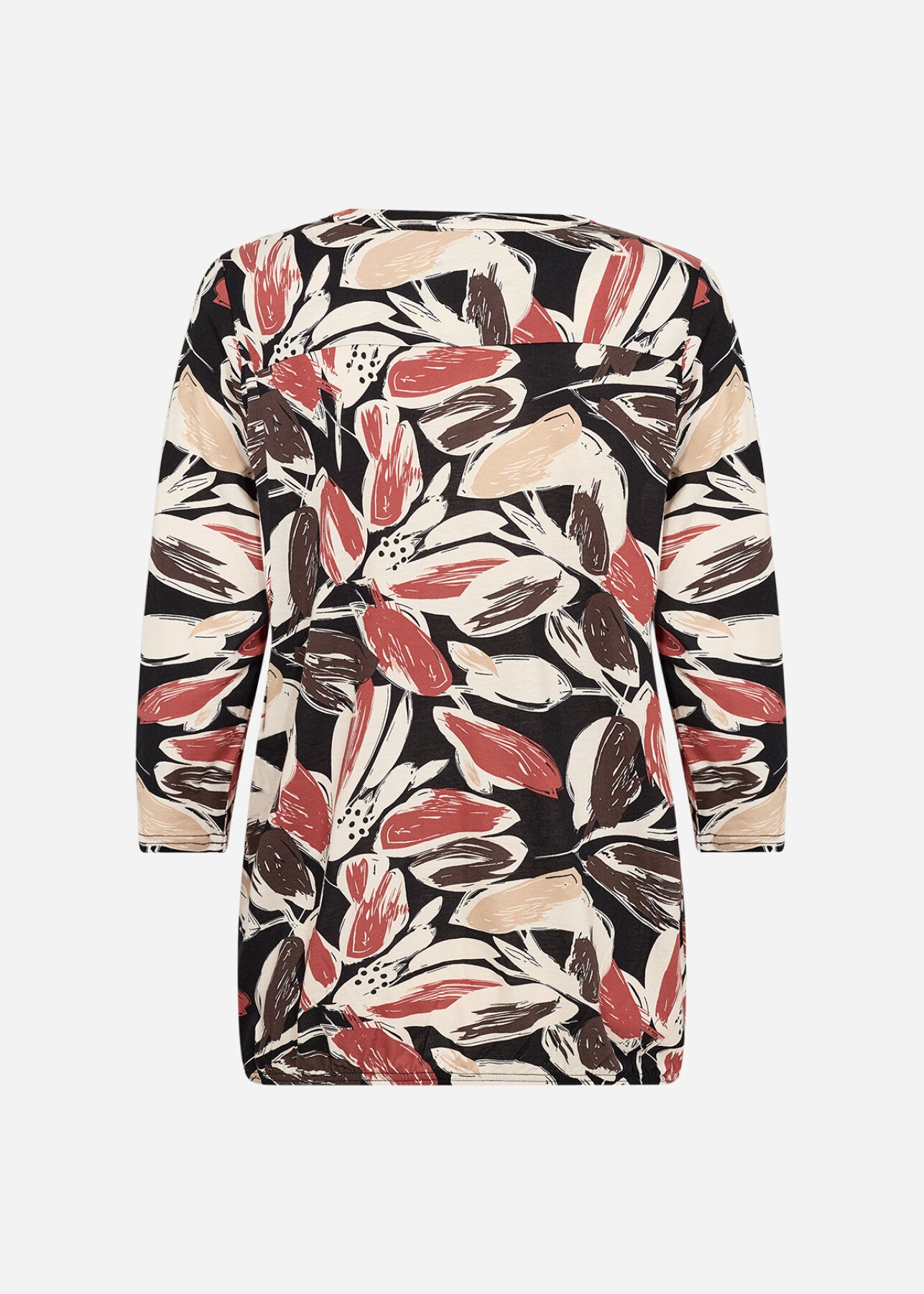 SC-FELICITY AOP 512 Bluse Rostrote