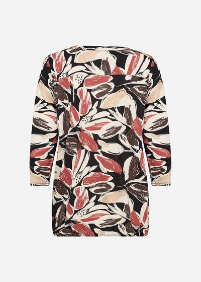 SC-FELICITY AOP 512 Bluse Rostrote