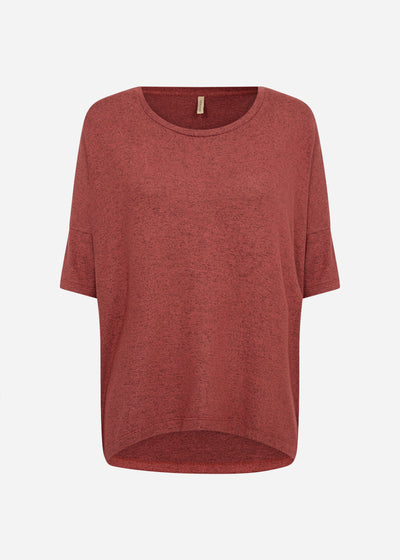 SC-BIARA 96 Bluse Rostrote