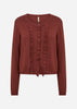 SC-DOLLIE 829 Cardigan Rubinrot