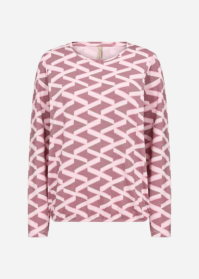 SC-GALINA 69 Bluse Rubinrot