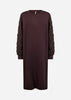 SC-BANU 346 Kleid Dunkle Pflaume