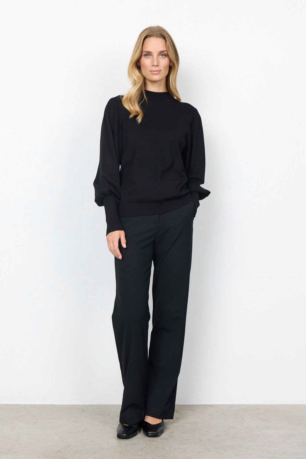 SC-DOLLIE 666 Pullover Schwarz