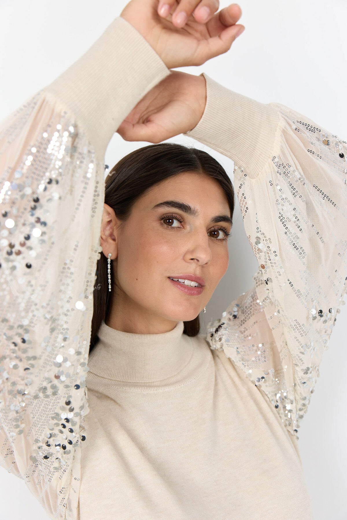 SC-DOLLIE 803 Pullover Creme