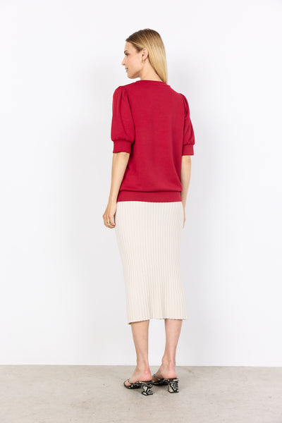 SC-BANU 83 T-shirt Dunkelrot