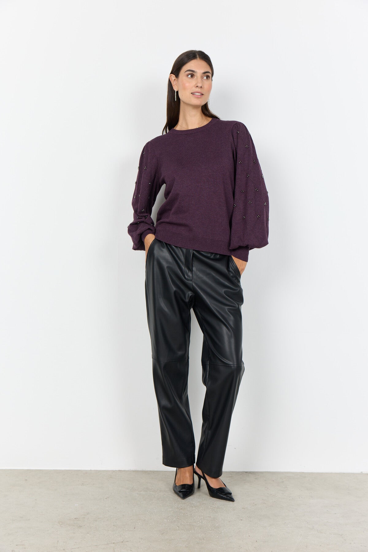 SC-DOLLIE 802 Pullover Violett