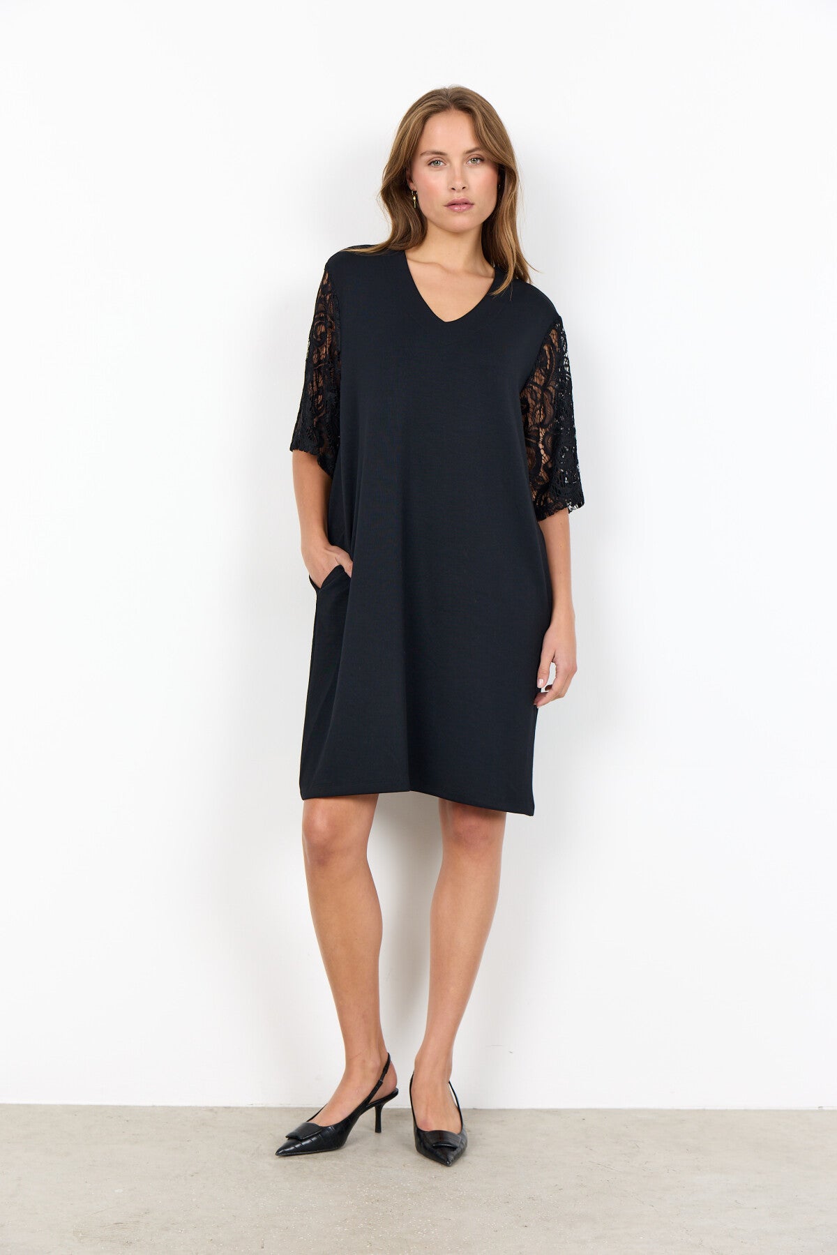 SC-BANU 272 Kleid Schwarz